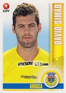 Sticker David Simão - Futebol 2013-2014 - Panini