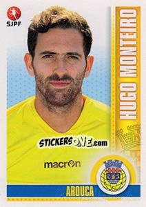 Sticker Hugo Monteiro - Futebol 2013-2014 n. 40 - Panini