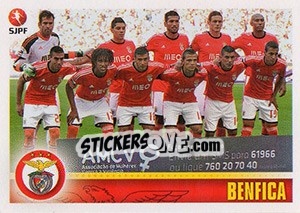 Sticker Equipa - Futebol 2013-2014 n. 66 - Panini