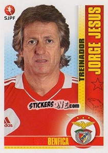 Figurina Jorge Jesus (Treinador) - Futebol 2013-2014 - Panini