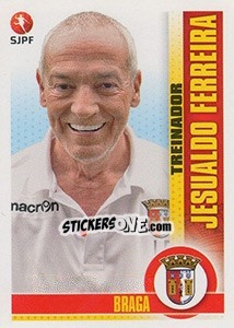 Cromo Jesualdo Ferreira (Treinador) - Futebol 2013-2014 - Panini