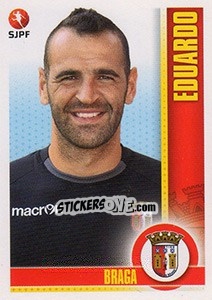 Sticker Eduardo - Futebol 2013-2014 n. 89 - Panini