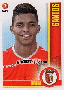 Cromo Santos - Futebol 2013-2014 - Panini