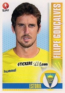 Cromo Filipe Gonçalves - Futebol 2013-2014 - Panini