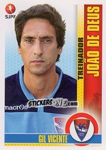 Sticker João De Deus (Treinador) - Futebol 2013-2014 - Panini