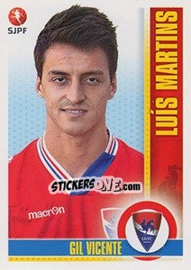 Sticker Luís Martins - Futebol 2013-2014 n. 136 - Panini