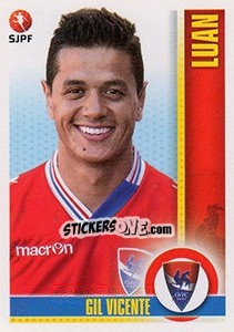 Sticker Luan - Futebol 2013-2014 n. 139 - Panini