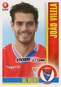 Sticker João Vilela - Futebol 2013-2014 n. 143 - Panini