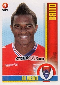 Sticker Brito - Futebol 2013-2014 n. 145 - Panini