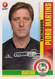 Cromo Pedro Martins (Treinador) - Futebol 2013-2014 - Panini