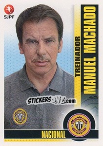 Figurina Manuel Machado (Treinador) - Futebol 2013-2014 - Panini