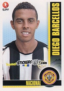 Sticker Diego Barcellos - Futebol 2013-2014 n. 186 - Panini