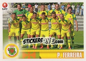 Sticker Equipa - Futebol 2013-2014 n. 213 - Panini