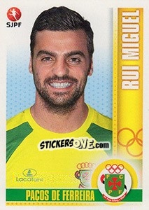 Figurina Rui Miguel - Futebol 2013-2014 - Panini