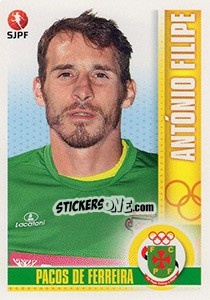Sticker António Filipe - Futebol 2013-2014 - Panini