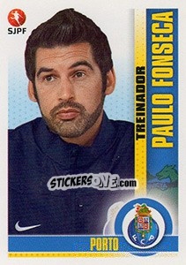 Cromo Paulo Fonseca (Treinador) - Futebol 2013-2014 - Panini