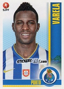 Sticker Silvestre Varela - Futebol 2013-2014 n. 248 - Panini