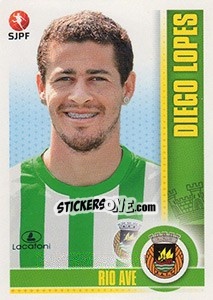 Figurina Diego Lopes - Futebol 2013-2014 - Panini