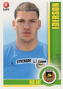 Sticker Ederson - Futebol 2013-2014 n. 274 - Panini
