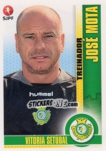 Sticker José Mota (Treinador) - Futebol 2013-2014 n. 319 - Panini