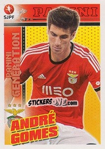 Cromo André Gomes (Benfica) - Futebol 2013-2014 - Panini
