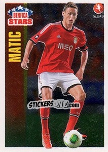 Sticker Nemanja Matic - Futebol 2013-2014 n. 350 - Panini