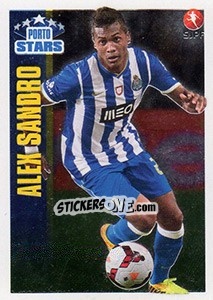 Figurina Alex Sandro - Futebol 2013-2014 - Panini