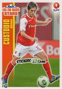 Sticker Custódio (Braga) - Futebol 2013-2014 - Panini