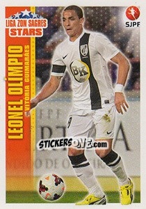 Sticker Leonel Olímpio (V.Guimarães) - Futebol 2013-2014 n. 379 - Panini