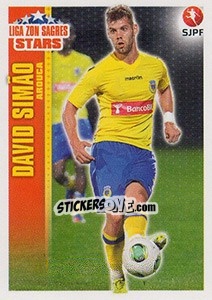 Sticker David Simão (Arouca) - Futebol 2013-2014 n. 380 - Panini