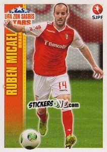 Sticker Rúben Micael (Braga) - Futebol 2013-2014 n. 381 - Panini