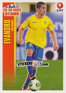 Sticker Evandro (Estoril) - Futebol 2013-2014 n. 383 - Panini