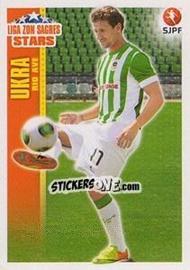 Sticker Ukra (Rio Ave) - Futebol 2013-2014 n. 385 - Panini