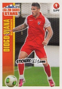 Sticker Diogo Viana (Gil Vicente) - Futebol 2013-2014 - Panini