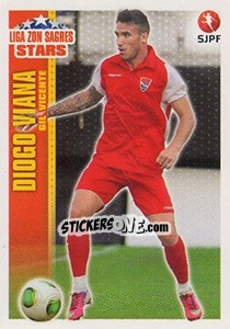 Sticker Diogo Viana (Gil Vicente) - Futebol 2013-2014 n. 386 - Panini