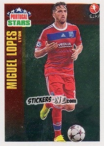 Sticker Miguel Lopes (Lyon) - Futebol 2013-2014 - Panini