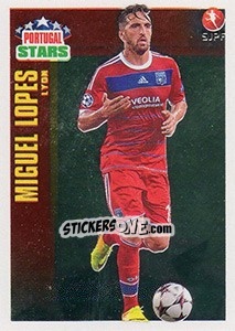 Figurina Miguel Lopes (Lyon) - Futebol 2013-2014 - Panini