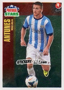 Cromo Antunes (Málaga) - Futebol 2013-2014 - Panini