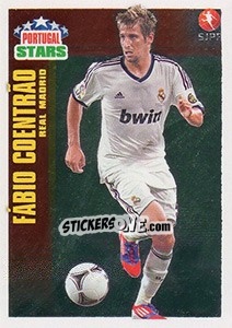 Cromo Fábio Coentrão (Real Madrid) - Futebol 2013-2014 - Panini