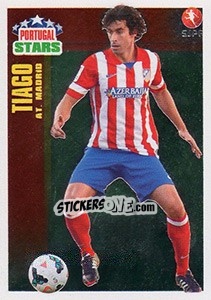 Sticker Tiago Mendes (At.Madrid) - Futebol 2013-2014 n. 406 - Panini