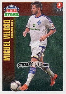 Sticker Miguel Veloso (Dinamo Kiev) - Futebol 2013-2014 n. 407 - Panini