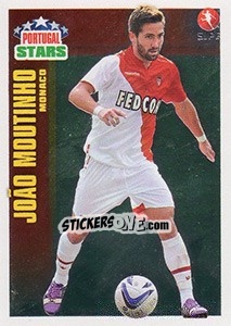 Sticker João Moutinho (Mónaco) - Futebol 2013-2014 - Panini