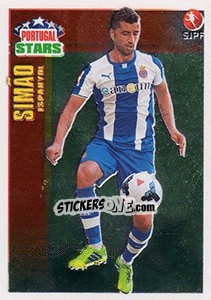 Sticker Simão (Espanyol) - Futebol 2013-2014 n. 411 - Panini