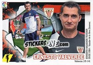 Sticker ENTRENADOR ATHLETIC CLUB - Ernesto Valverde (2) - Liga Spagnola 2015-2016 n. 2 - Colecciones ESTE