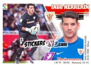 Sticker Iago Herrerín (4) - Liga Spagnola 2015-2016 n. 4 - Colecciones ESTE