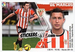 Sticker De Marcos (5) - Liga Spagnola 2015-2016 - Colecciones ESTE