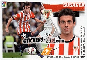 Cromo Susaeta (15) - Liga Spagnola 2015-2016 n. 15 - Colecciones ESTE