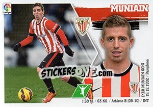 Sticker Muniain (16) - Liga Spagnola 2015-2016 n. 16 - Colecciones ESTE