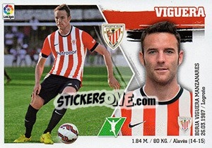 Cromo Viguera (18) - Liga Spagnola 2015-2016 n. 18 - Colecciones ESTE