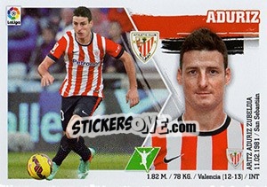 Sticker Aduriz (19) - Liga Spagnola 2015-2016 n. 19 - Colecciones ESTE